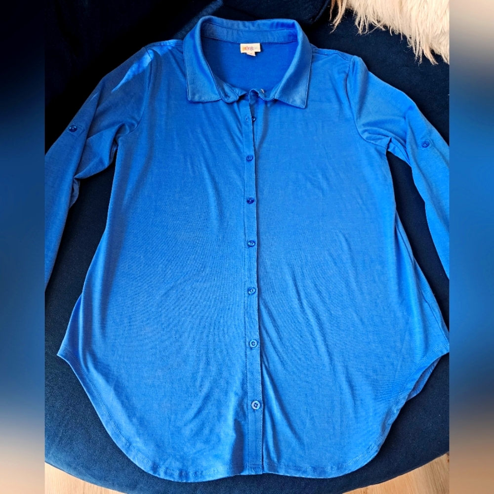 LuLaRoe Valentina Long Sleeve Shirt